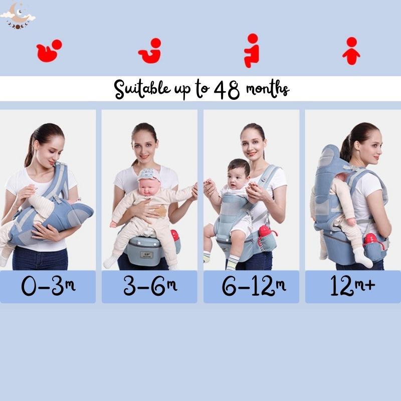 kɑ̃guru™ | Ergonomic Baby Carrier Backpack